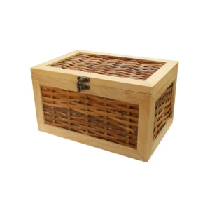 Daisy Golden Wicker Urn