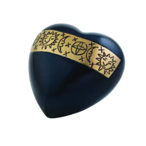 Blue Moon Heart Keepsake