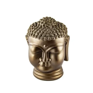 Resin Buddha Head Urn